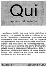 Numero 1 - Autunno 1999