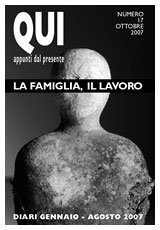 Numero 17 - ottobre 2007 - La famiglia, il lavoro