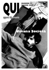 Numero 21 - marzo 2009 - Umana Società